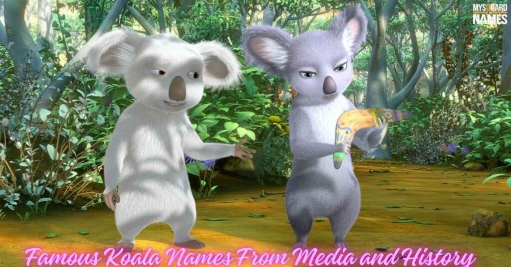 Famous Koala Names From Media and History