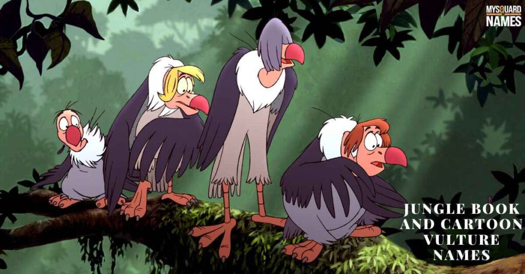 Jungle Book and Cartoon Vulture Names