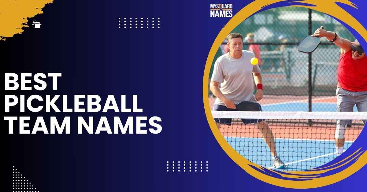 350+ Unique Pickleball Team Names For Your Team